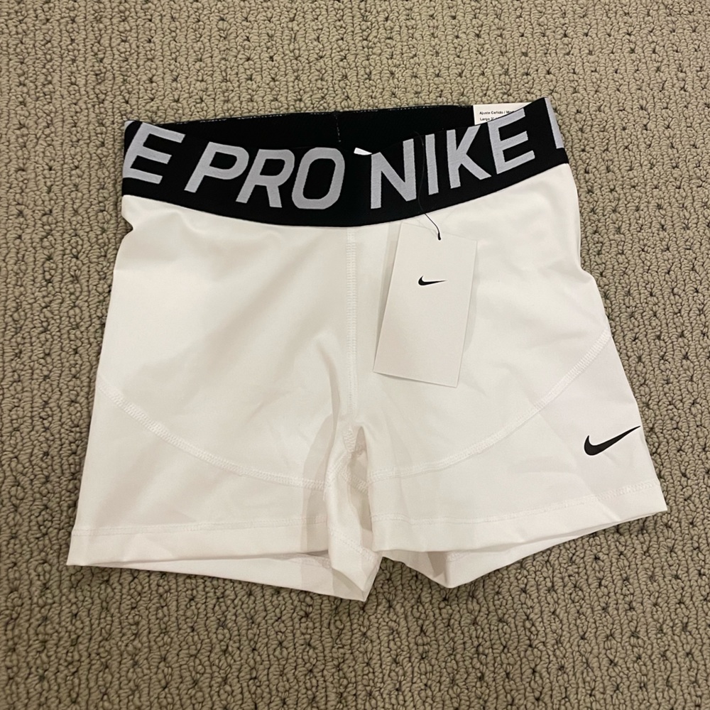 NWT Nike white spandex